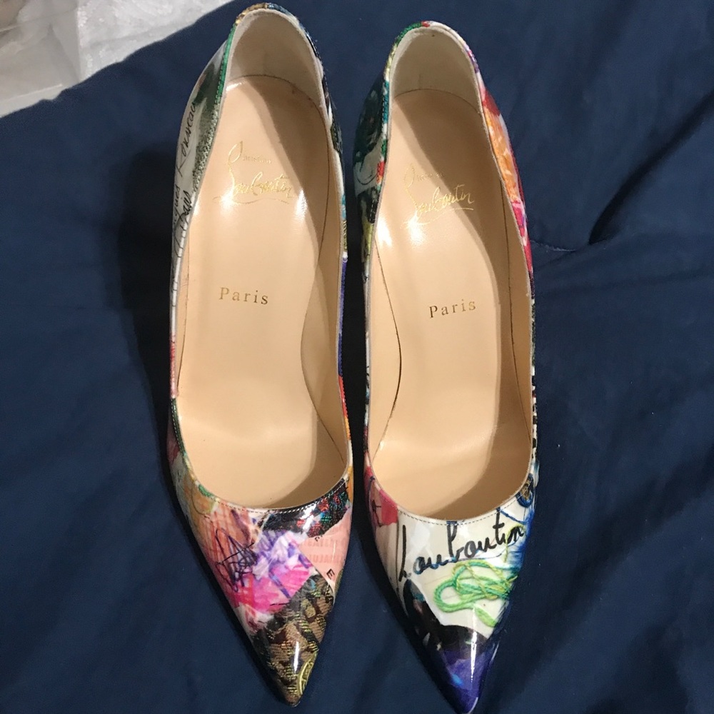 Christian Lou’s Red sole 120in heel